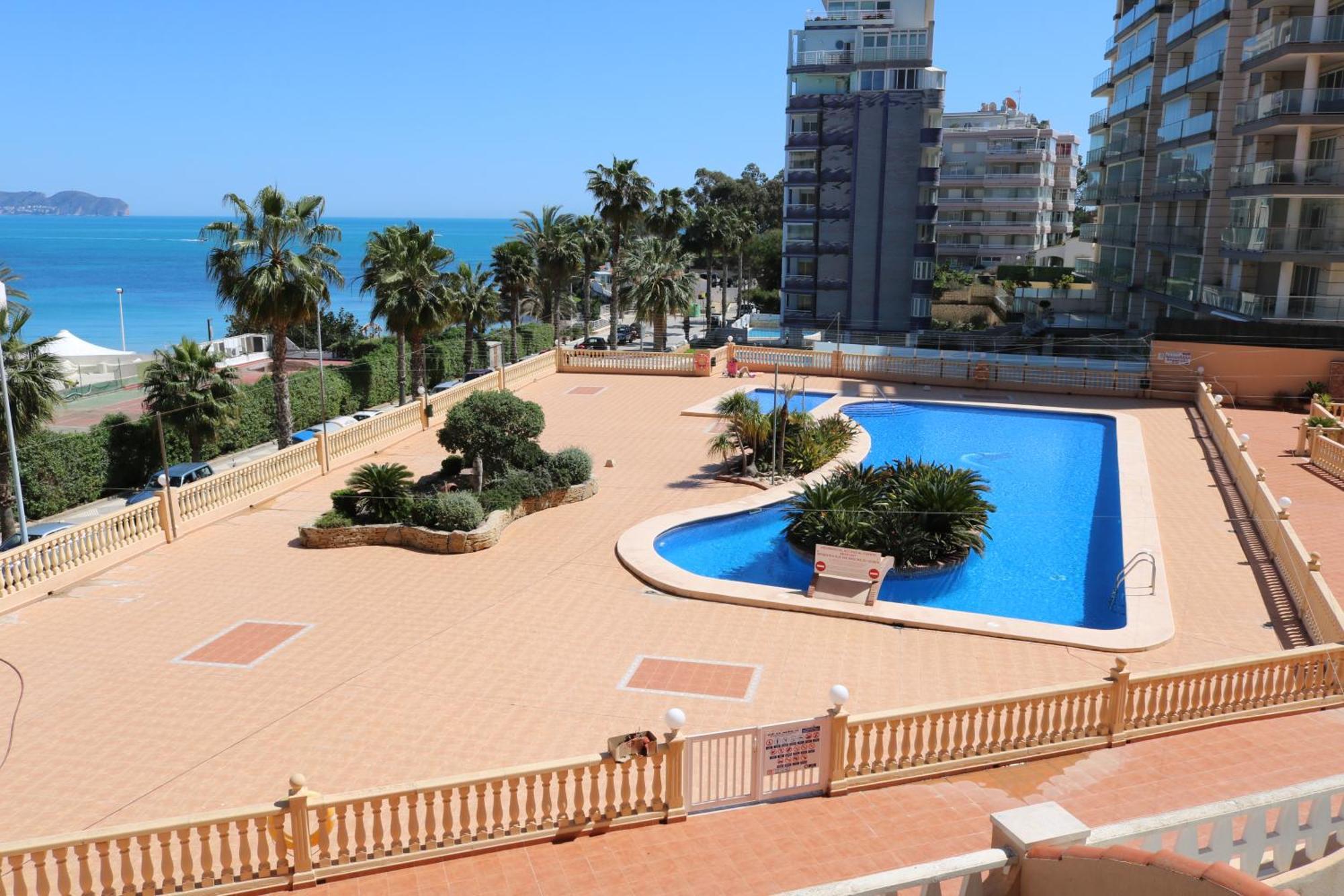 Inmoweaver 1F Mii 1ª Linea De Playa Con Vistas Калпе Екстериор снимка